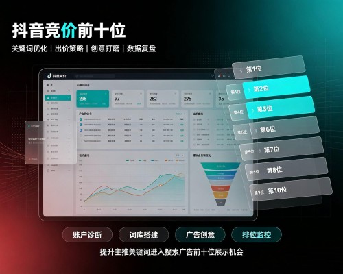 雨湖抖音搜索竞价